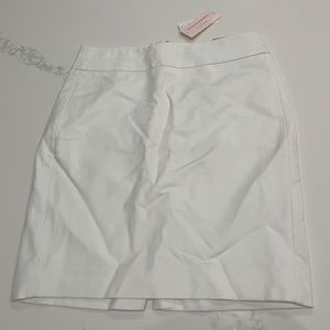 White Pencil Skirt